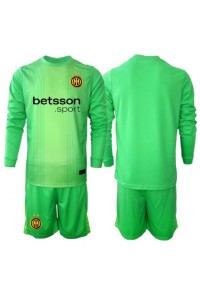 Inter Milan Keeper Babyklær Tredje Fotballdrakt til barn 2025-26 Lange ermer (+ Korte bukser)